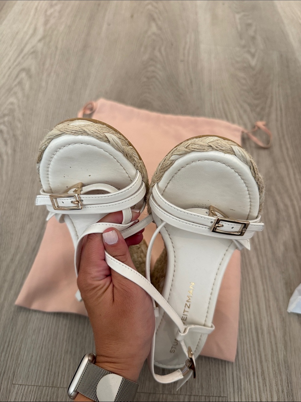 Stuart Weitzman Georgie Espadrille Wedge - Picture 6 of 8